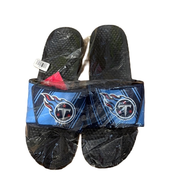 Tennessee Titans Slide Sandals NEW 13/14 Men’s Blue Shoes NFL Football NCAA main image 4